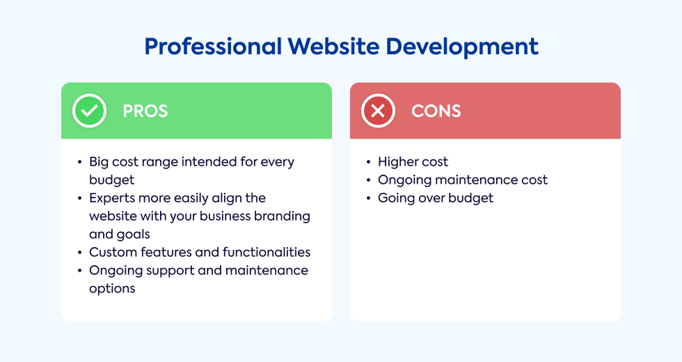 pros-and-cons-of-professional-website-development